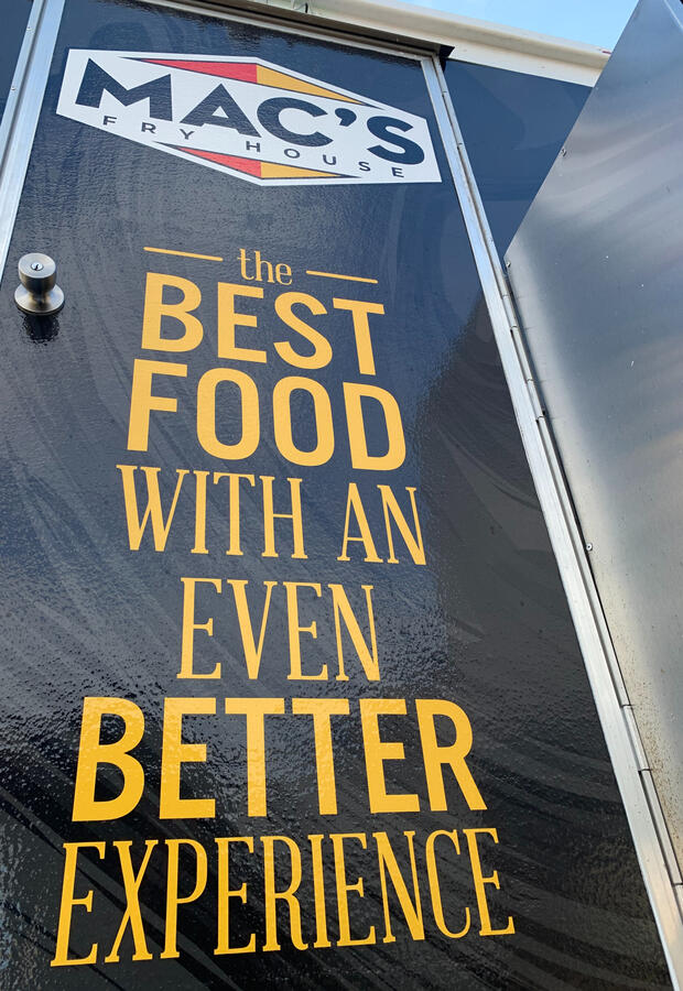 Mac's Truck Back Door